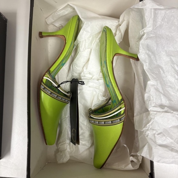 Roberto Cavalli Shoes - Roberto Cavalli Lime Green Heels